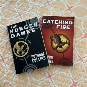 The Hunger Games & Catching Fire books